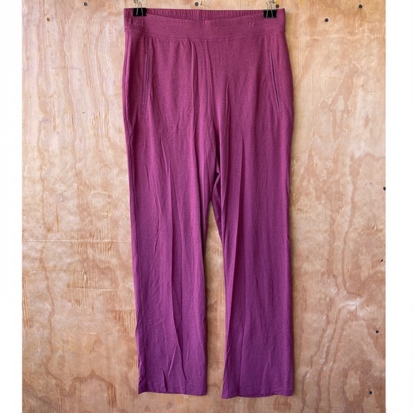 Universal Standard  Pink Straight Leg Lounge Pants Pull On Pant - Picture 1 of 12